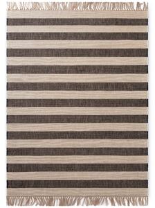 Hanse Home , Kusový koberec Handloom 106334 Playa White Black, 120x170, čiernobiela, chodba / predsieň