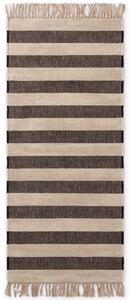 Hanse Home , Behúň Handloom 106334 Playa White Black, 80x200, čiernobiela, chodba / predsieň
