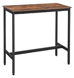 Barový stôl VASAGLE 90 × 100 × 40 cm