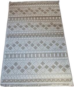 HU Béžový moderný koberec Boho 086-B Rozmer: 60x100 cm