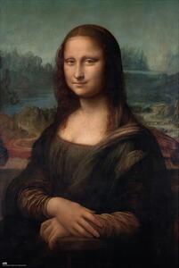 Plagát, Obraz - Leonardo Da Vinci - Mona Lisa, (61 x 91.5 cm)