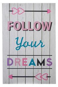 Detský obrázok 30x45 cm Follow Your Dreams – Premier Housewares