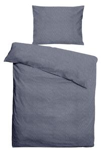 POSTEĽNÁ BIELIZEŇ, flanel, modrá, 140/200 cm - Obliečky & plachty