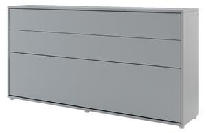 Mirjan24 Sklápacia posteľ BC-06 90x200 Bed Concept, Farby: sivá, Rozmer postele: 90x200, LED svetlo s USB: bez LED svetla s USB, Vnútorné osvetlenie pod policami: bez osvetlenia políc 5902928397260