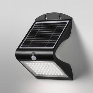 OSRAM LED solárne nástenné svetlo ENDURA FLOOD BUTTERFLY, 4 W senzor, Čierna, Plast, Moderný, Nástenné bodové svietidlo