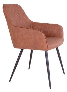 Hnedá Jedálenská stolička Harbo 65 × 57 × 87 cm HOUSE NORDIC