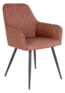 Hnedá Jedálenská stolička Harbo 65 × 57 × 87 cm HOUSE NORDIC