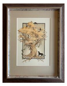 Jelenová Františka - Mauglí | 30.3x38.6