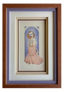 Jelenová Františka - Kočka | 26.2x38.2