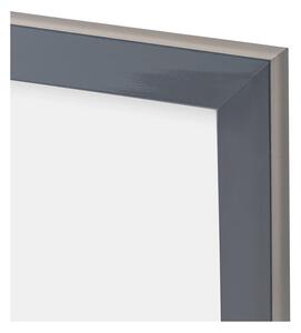 Sivý plastový rámček na stenu 34x44 cm