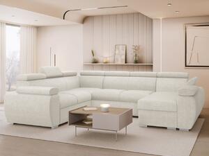Mirjan24 Rohová sedačka Giza U, Strana: pravá, Dostupné poťahy: Flow 06 5903211481666