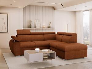 Mirjan24 Rohová sedačka Giza 2RR1P, Strana: Pravá - 2r+R+1p(65)+PUFAp, Dostupné poťahy: Flow 09 5903211482038