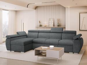 Mirjan24 Rohová rozkladacia pohovka Giza LCP, Strana: Ľavá - LCp+2r+1p(65), Dostupné poťahy: Flow 21 5903211481994