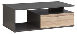 KONFERENČNÝ STOLÍK, farba duba, tmavosivá, kov, plast, kompozitné drevo, 120/59/40 cm MID.YOU - Stolíky do obývačky, Online Only