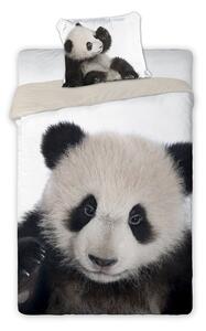 Faro Bavlnená posteľná bielizeň Wild Panda 160x200 cm