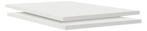 SADA VKLADACÍCH POLÍC, biela, 42,4/1,8/55,1 cm Hom`in - Skrine