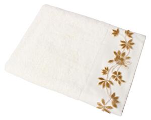 Faro Bavlnený uterák Bambu Flower 50x90 cm biely