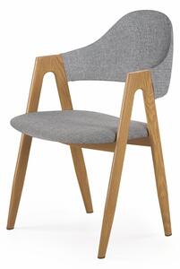 HALMAR Designová stolička Lona sivá