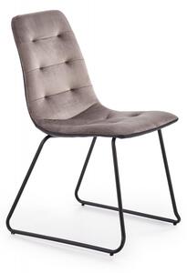 HALMAR Designová stolička Rany sivá/čierna