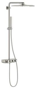 Sprchový systém GROHE EUPHORIA SMARTCONTROL na stenu s termostatickou batériou supersteel 26508DC0