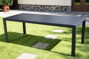 Záhradný hliníkový stôl ELARA | antracit