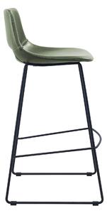 LA FORMA Zelená barová stolička Ziggy 98 × 50 × 47 cm