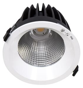 Italux DG-150C / WK-WW / 70 LED zápustné stropné bodové svietidlo Kerez 1x34W | 3500lm | 3000K | IP44 - biela