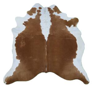 Hovädzia koža - Brown&White 210x210 cm