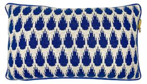 Vankúše Malagoon Botanic mini knitted cushion blue