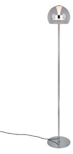 Trio T431610106 LED stojacia lampa FLYNT | 11W integrovaný LED zdroj | 1x1150lm | 2300+3000+4000K | vypínač | stmievač | chróm | číra