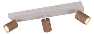 Trio T867700365 bodové stropné svietidlo SOKA | 10W GU10 | hnedá