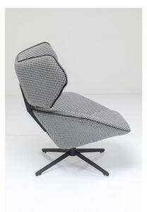 Čierna Otáčecí stolička Toledo 87 × 85 × 90 cm KARE DESIGN