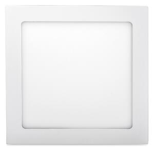 Biely vstavaný LED panel hranatý 170 x 170mm 12W stmievateľný Farba svetla Denná biela – LED panely