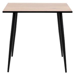 Jedálenský stôl Wilma – prírodná 75 × 80 × 80 cm ACTONA