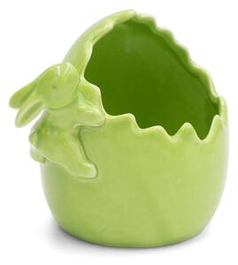 VEĽKONOČNÁ SOŠKA EASTER1 SADA 2 KS 12X11 CM ZELENÁ