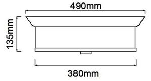 Open Design OR84900 - Stropné svietidlo FAMBURO 4xE14/12W/230V pr. 38 cm zlaté
