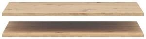 VKLADACIA POLICA, dub artisan, 77/1,5/48 cm Carryhome - Skrine