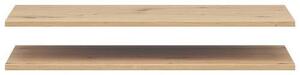 VKLADACIA POLICA, dub artisan, 77/1,5/36 cm Carryhome - Skrine