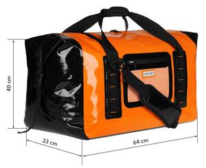 Anndora Nepremokavá taška 70 litrová — oranžová