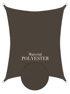 Anndora Slnečná clona 3x4m Polyester — antracit