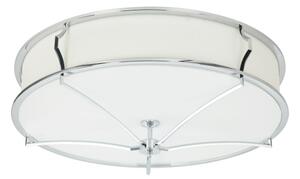 Open Design OR84429 - stropné svietidlo STESSO 6xE27/12W/230V priemer 85 cm chróm/biela