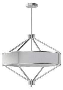 Open Design OR85822 - Luster na tyči ZUNDO 4xE27/15W/230V matný chróm/biela