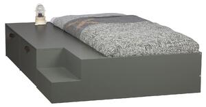 Drevená posteľ se zásuvkami Stage 80 × 200 cm VTWONEN