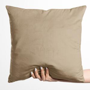 Biante Zamatová obliečka na vankúš Velvet Prémium SVP-045 Kávovo béžová 30 x 50 cm