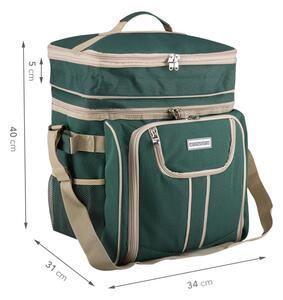 Anndora Chladiaca taška a príslušenstvo 29 ks pre 4 osoby - Zelená TW-3018-120