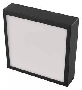 Čierny prisadený LED panel s tenkým rámčekom hranatý 170 x 170mm 12,5W CCT Premium