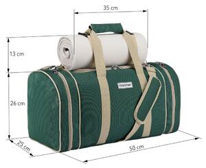 Anndora Chladiaca taška, deka a príslušenstvo - Zelená TW-3337-120