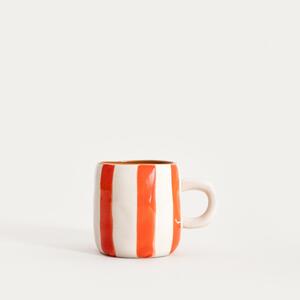 Hrnček TORRIT oranžový / biely 775130 100 ml