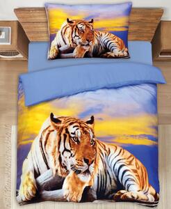 HOUSEWIFE TIGER obliečky 70x90cm + 140x200cm Obsah balenia: Štandardný rozmer 1x 140x200 + 1x 70x90