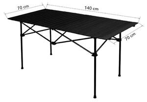 Anndora Skladací kempingový stôl 1,4 m TW-T623